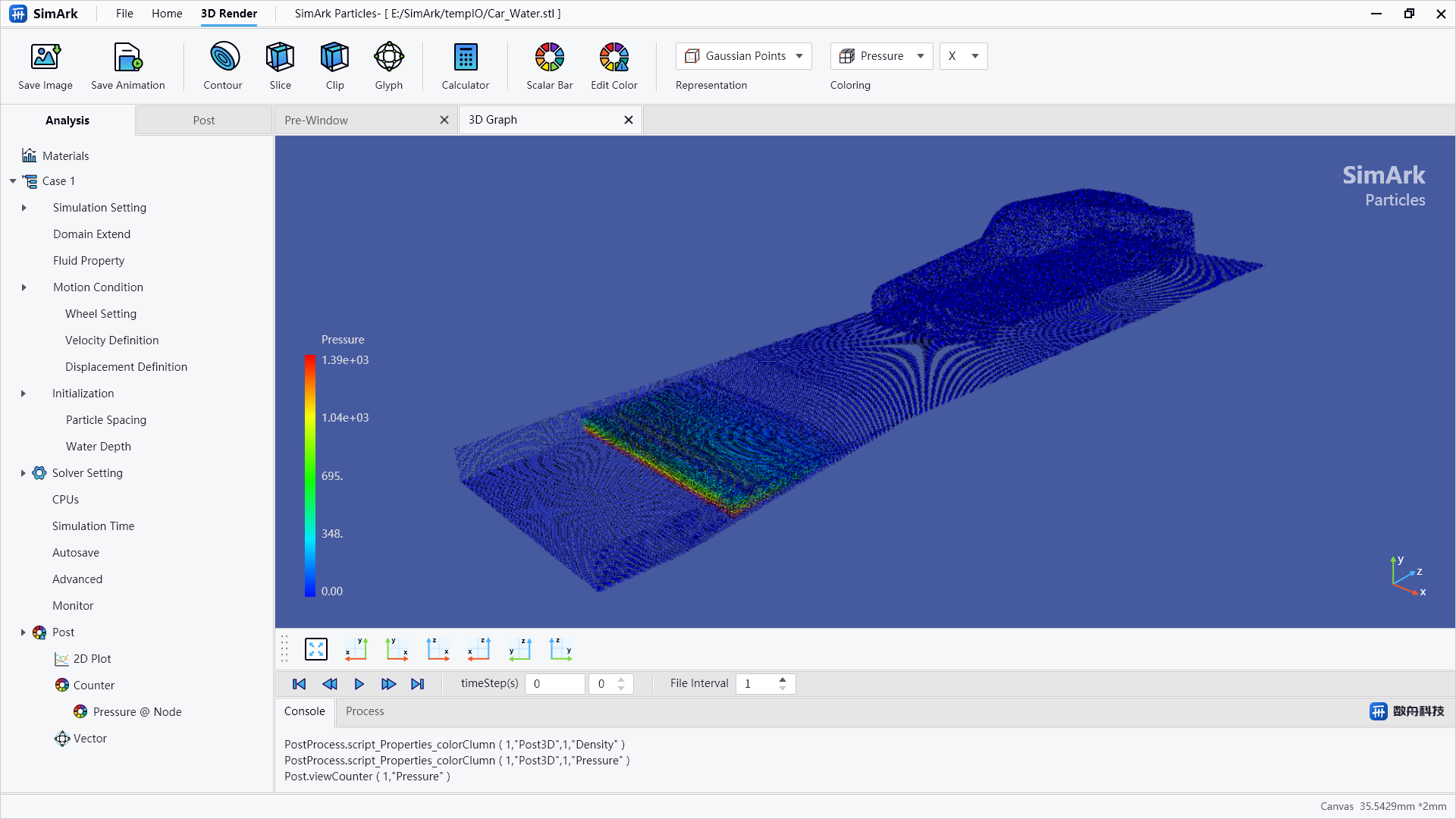 SimArk Particles